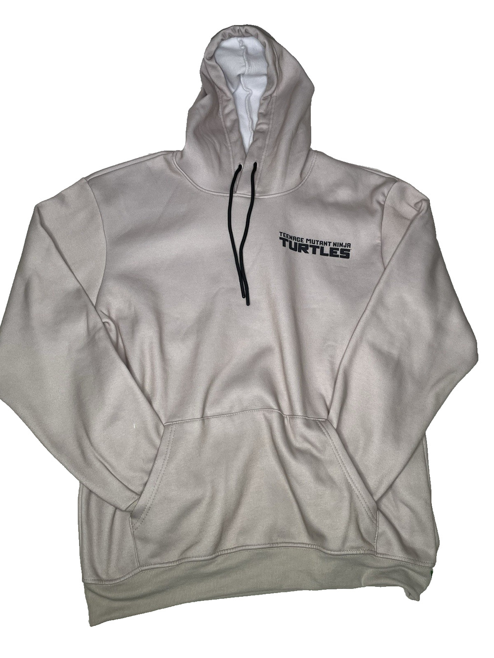 Teenage Mutant Ninja Turtles Hoodie Mens Medium Beige Graphic Pullover Members